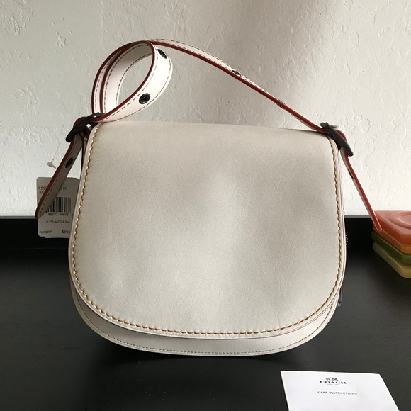 coach saddle 23 in glovetanned leather